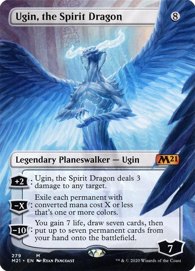 Ugin, the Spirit Dragon (Extended) (279) [Core Set 2021] | Mindsight Gaming