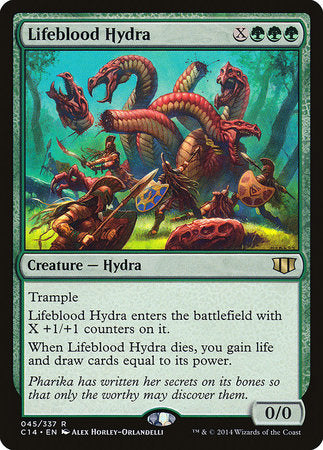 Lifeblood Hydra [Commander 2014] | Mindsight Gaming