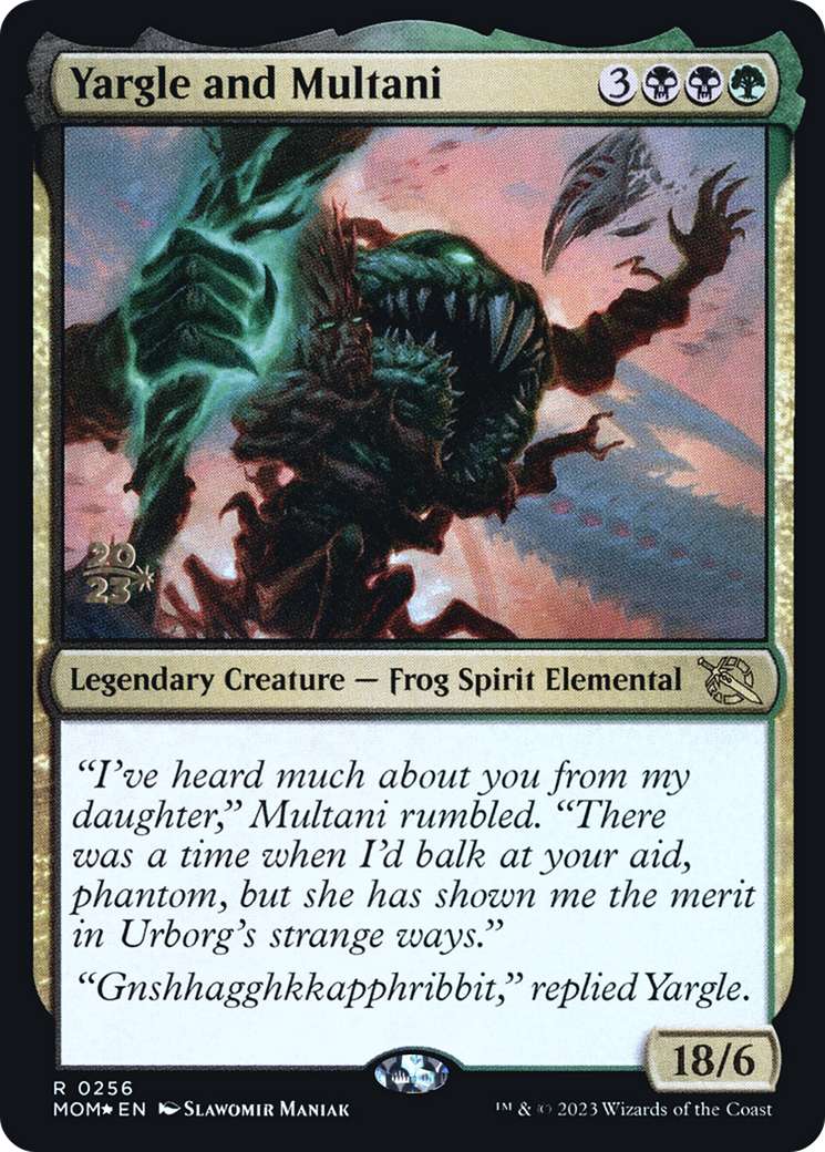 Yargle and Multani [March of the Machine Prerelease Promos] | Mindsight Gaming