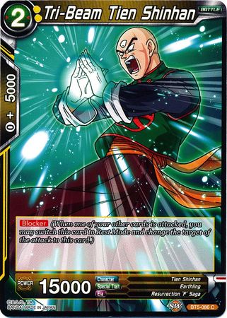 Tri-Beam Tien Shinhan (BT5-086) [Miraculous Revival] | Mindsight Gaming