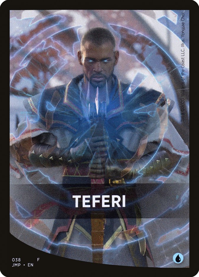 Teferi Theme Card [Jumpstart Front Cards] | Mindsight Gaming