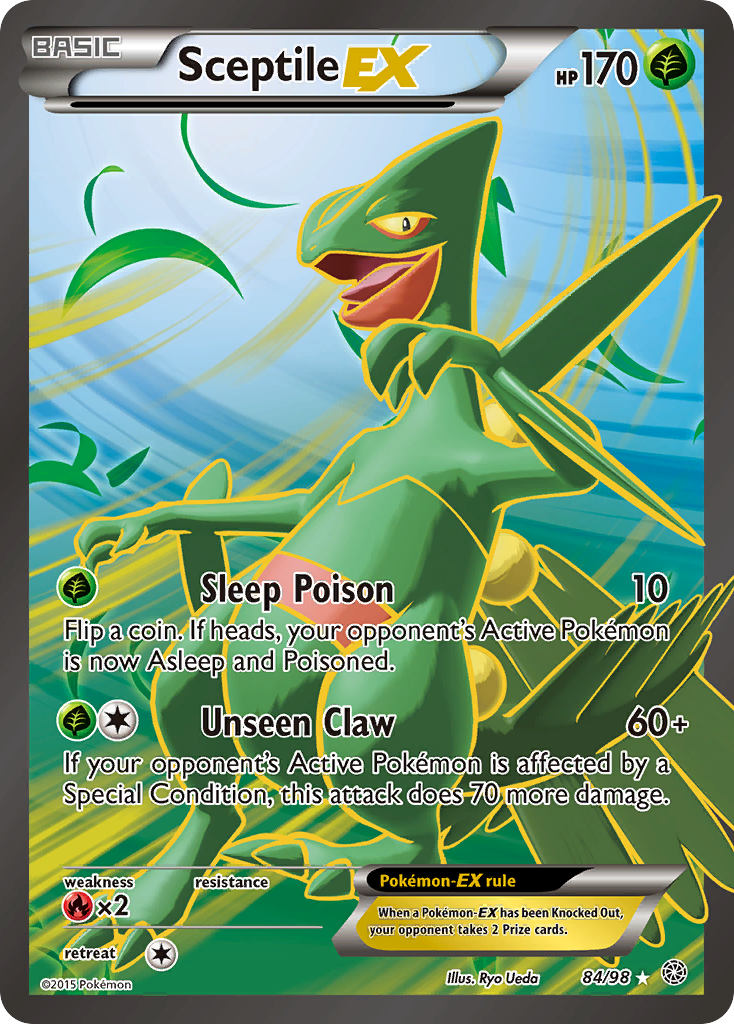 Sceptile EX (84/98) [XY: Ancient Origins] | Mindsight Gaming