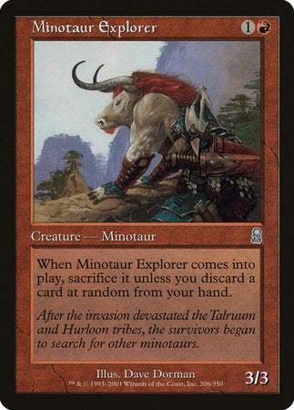 Minotaur Explorer [Odyssey] | Mindsight Gaming