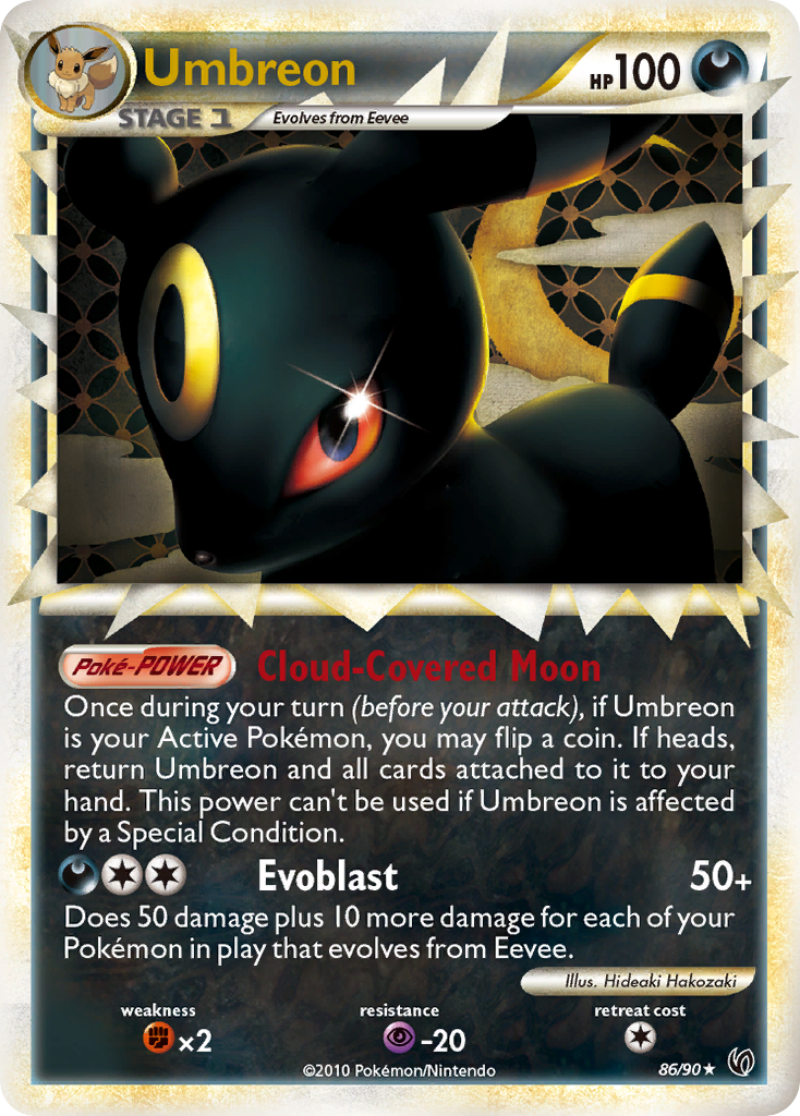 Umbreon (86/90) [HeartGold & SoulSilver: Undaunted] | Mindsight Gaming