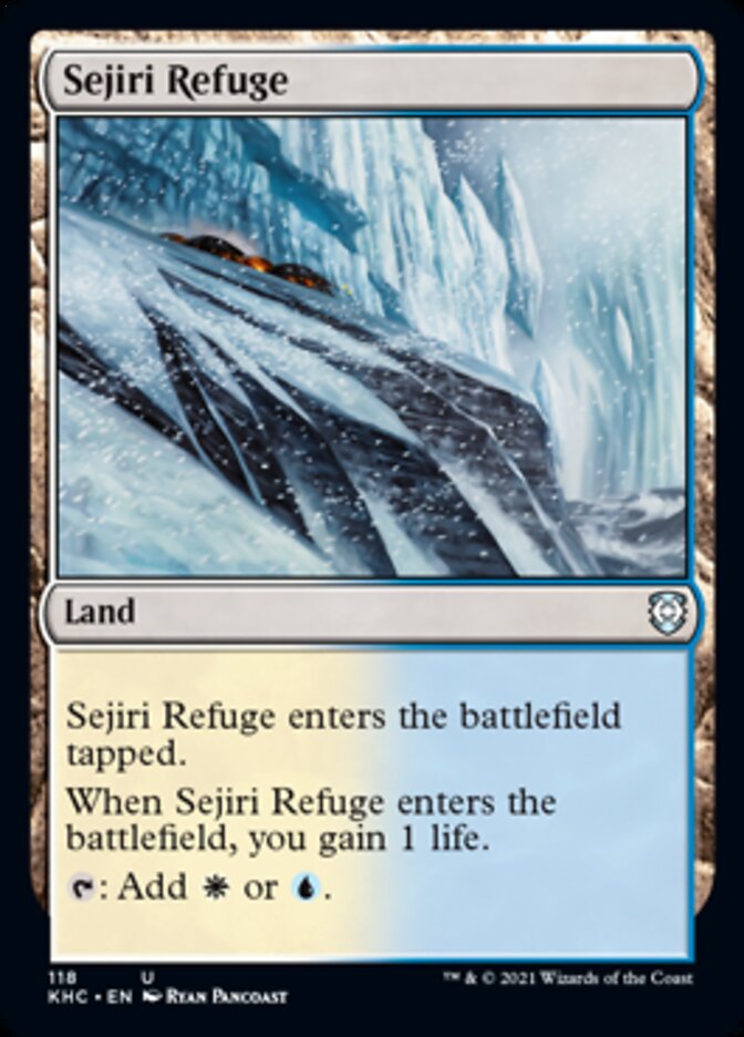 Sejiri Refuge [Kaldheim Commander] | Mindsight Gaming