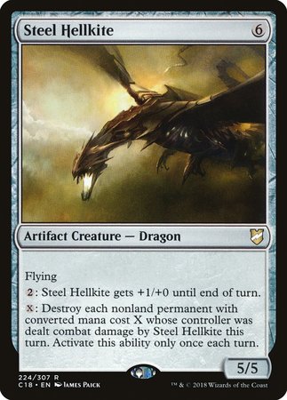 Steel Hellkite [Commander 2018] | Mindsight Gaming