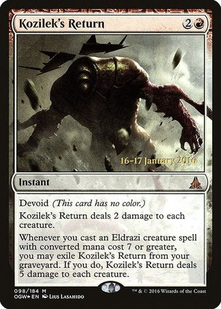 Kozilek's Return [Oath of the Gatewatch Promos] | Mindsight Gaming