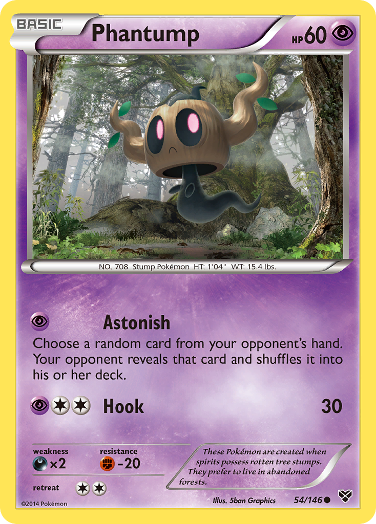 Phantump (54/146) [XY: Base Set] | Mindsight Gaming