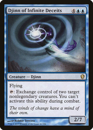 Djinn of Infinite Deceits [Commander 2013] | Mindsight Gaming