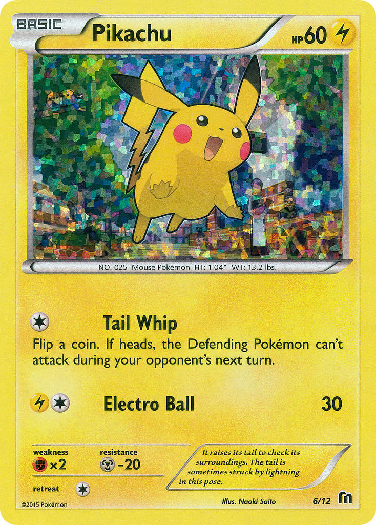 Pikachu (6/12) [McDonald's Promos: 2015 Collection] | Mindsight Gaming