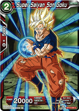 Super Saiyan Son Goku (BT14-006) (BT14-006) [Cross Spirits] | Mindsight Gaming