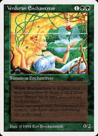 Verduran Enchantress [Summer Magic / Edgar] | Mindsight Gaming