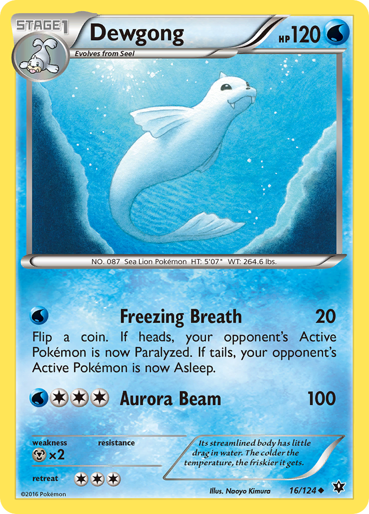 Dewgong (16/124) [XY: Fates Collide] | Mindsight Gaming