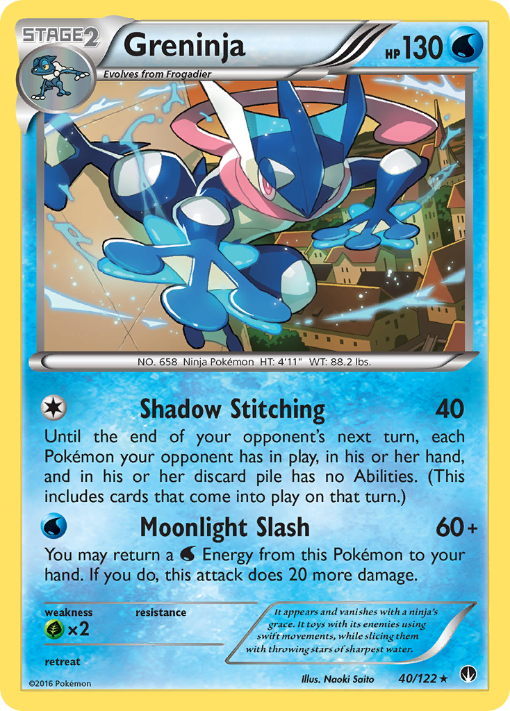 Greninja (40/122) [XY: BREAKpoint] | Mindsight Gaming