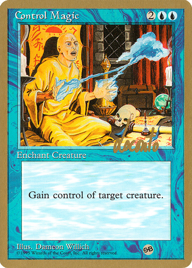 Control Magic (Michael Loconto) (SB) [Pro Tour Collector Set] | Mindsight Gaming