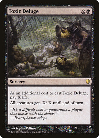 Toxic Deluge [Commander 2013] | Mindsight Gaming