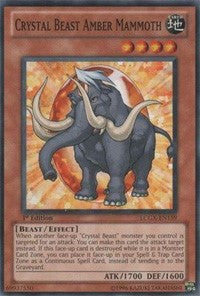 Crystal Beast Amber Mammoth [LCGX-EN159] Common | Mindsight Gaming