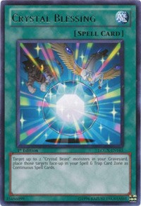 Crystal Blessing [LCGX-EN165] Rare | Mindsight Gaming