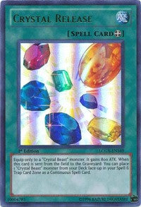 Crystal Release [LCGX-EN169] Ultra Rare | Mindsight Gaming