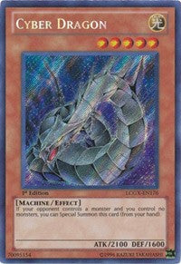 Cyber Dragon (Alternate Art) [LCGX-EN176] Secret Rare | Mindsight Gaming