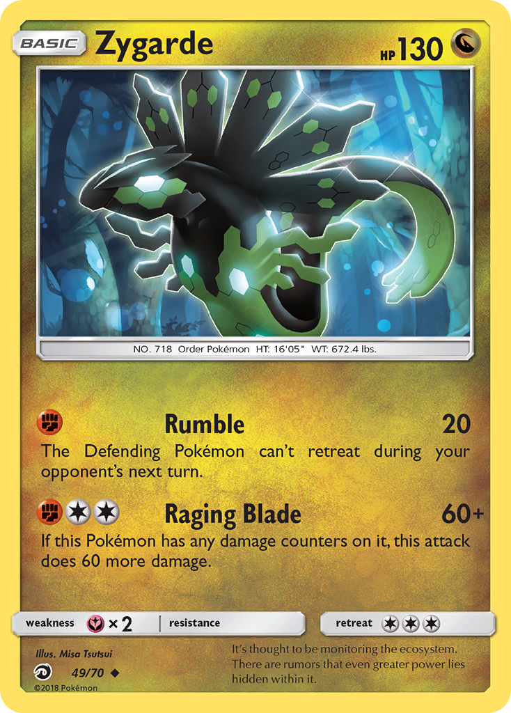 Zygarde (49/70) [Sun & Moon: Dragon Majesty] | Mindsight Gaming