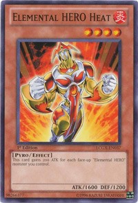 Elemental HERO Heat [LCGX-EN037] Common | Mindsight Gaming