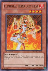 Elemental HERO Lady Heat [LCGX-EN038] Common | Mindsight Gaming