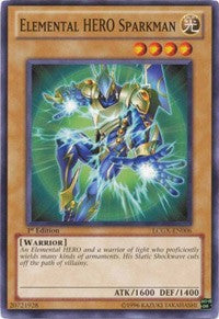 Elemental HERO Sparkman [LCGX-EN006] Common | Mindsight Gaming