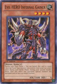 Evil HERO Infernal Gainer [LCGX-EN030] Common | Mindsight Gaming