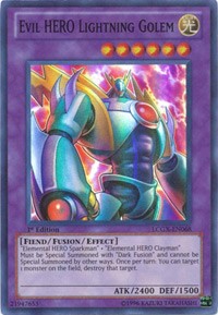 Evil HERO Lightning Golem [LCGX-EN068] Super Rare | Mindsight Gaming