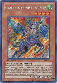 Gladiator Beast Equeste [LCGX-EN251] Secret Rare | Mindsight Gaming