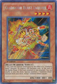 Gladiator Beast Laquari [LCGX-EN238] Secret Rare | Mindsight Gaming