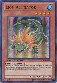 Lion Alligator [LC02-EN008] Ultra Rare | Mindsight Gaming