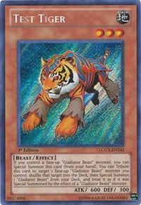 Test Tiger [LCGX-EN242] Secret Rare | Mindsight Gaming