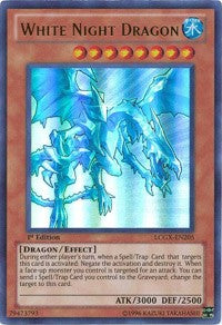 White Night Dragon [LCGX-EN205] Ultra Rare | Mindsight Gaming