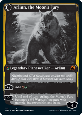 Arlinn, the Pack's Hope // Arlinn, the Moon's Fury [Innistrad: Double Feature] | Mindsight Gaming