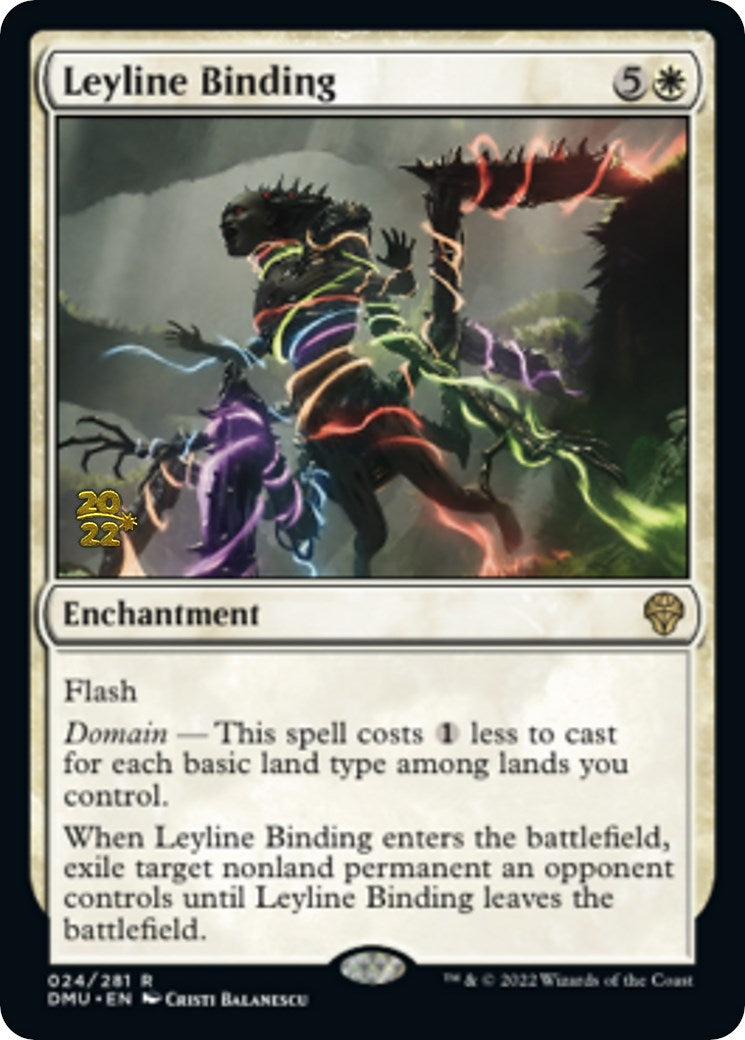 Leyline Binding [Dominaria United Prerelease Promos] | Mindsight Gaming