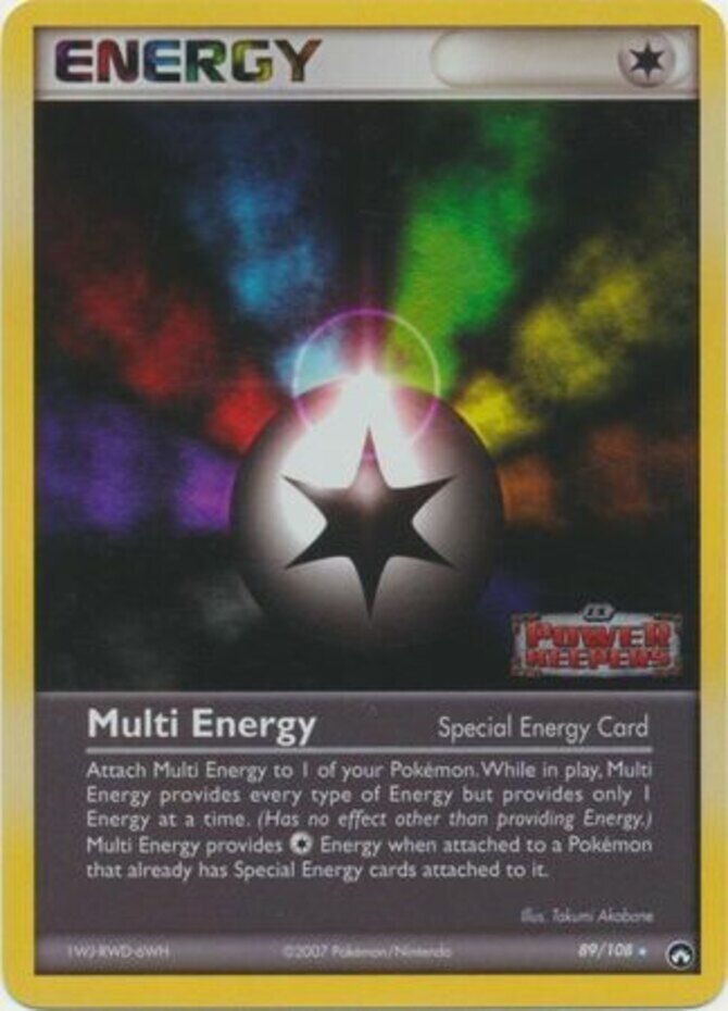 Multi Energy (89/108) (Stamped) [EX: Power Keepers] | Mindsight Gaming