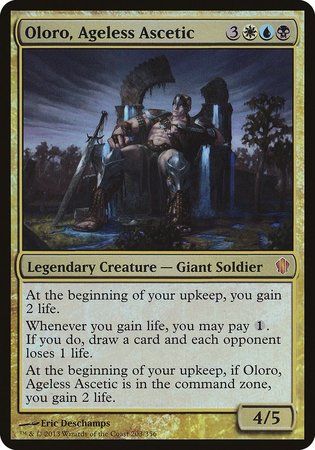 Oloro, Ageless Ascetic (Commander 2013) [Commander 2013 Oversized] | Mindsight Gaming