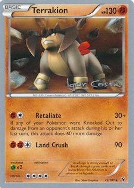 Terrakion (73/101) (Pesadelo Prism - Igor Costa) [World Championships 2012] | Mindsight Gaming