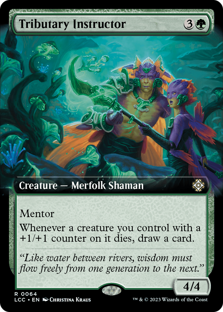 Tributary Instructor (Extended Art) [The Lost Caverns of Ixalan Commander] | Mindsight Gaming