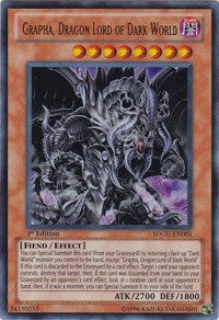 Grapha, Dragon Lord of Dark World [SDGU-EN001] Ultra Rare | Mindsight Gaming