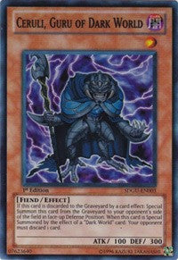 Ceruli, Guru of Dark World [SDGU-EN003] Super Rare | Mindsight Gaming