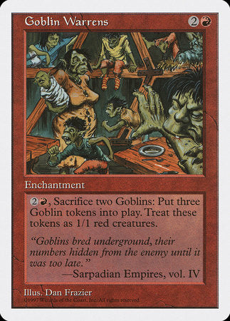 Goblin Warrens [Fifth Edition] | Mindsight Gaming