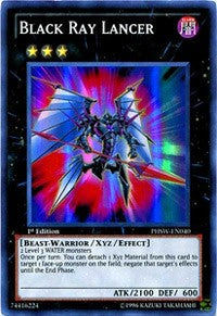 Black Ray Lancer [PHSW-EN040] Super Rare | Mindsight Gaming