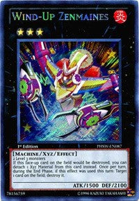 Wind-Up Zenmaines [PHSW-EN087] Secret Rare | Mindsight Gaming