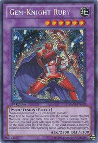 Gem-Knight Ruby [HA05-EN019] Secret Rare | Mindsight Gaming