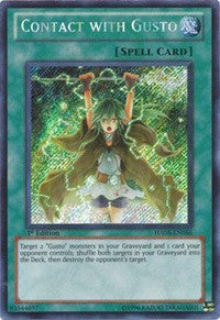 Contact with Gusto [HA05-EN056] Secret Rare | Mindsight Gaming