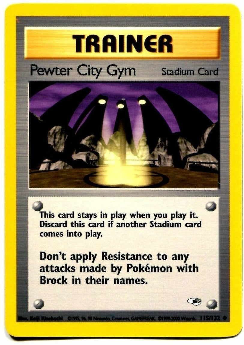 Pewter City Gym (115/132) [Gym Heroes Unlimited] | Mindsight Gaming