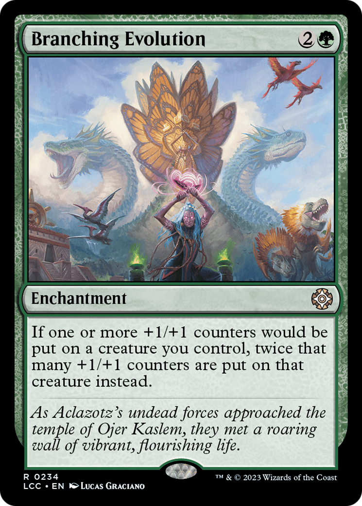 Branching Evolution [The Lost Caverns of Ixalan Commander] | Mindsight Gaming